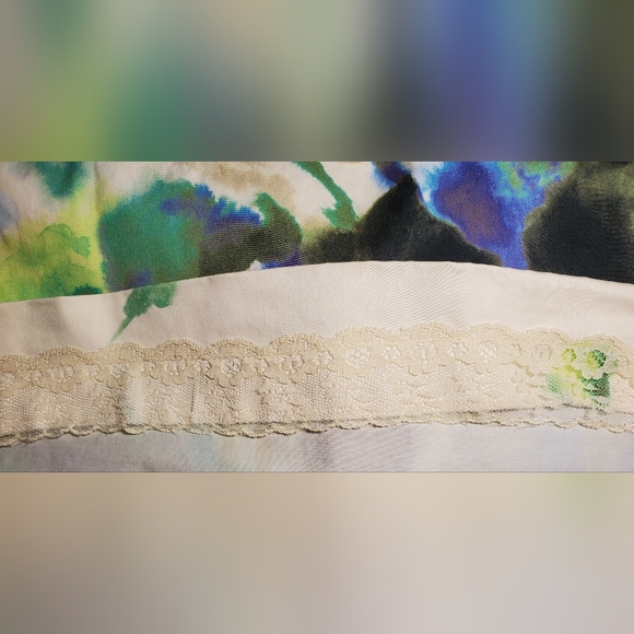 Kate Spade New York Jillian Clotted Cream Watercolor Bow-Front Dress Size 4 - Picture 9 of 9